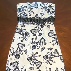 White House Black Market strapless dress